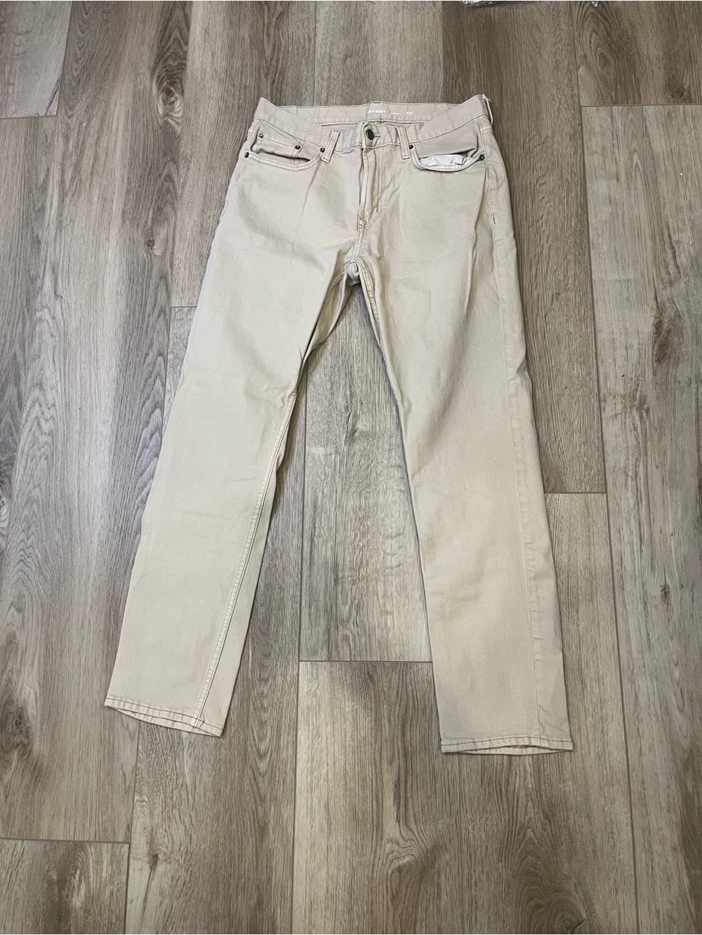 Old Navy Men's Light Beige Chinos